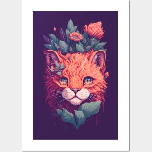 cat Lover illustration Posters and Art